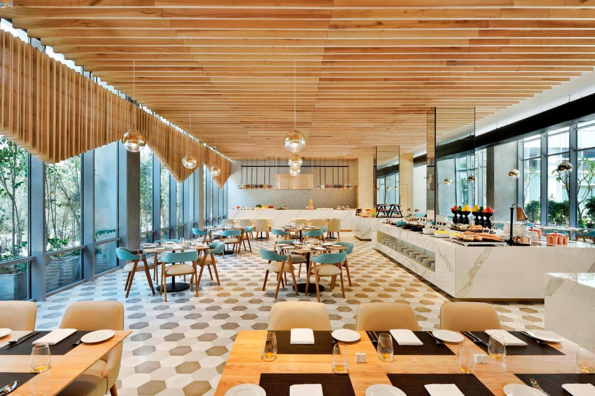 Aloft New Delhi Aerocity Exteriér fotografie The restaurant